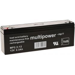 Powery Olověná baterie MP2,3-12 / MP2,2-12 Vds - 2,3Ah Lead-Acid 12V - neoriginální