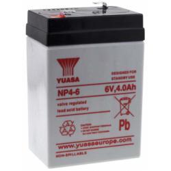 YUASA Olověná baterie NP4-6 - 4000mAh Lead-Acid 6V - originální