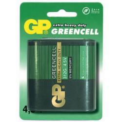 plochá baterie 3LR12 1ks v balení - GP GreenCell