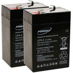 Powery náhradní baterie nahrazuje APC RBC 1 originál
