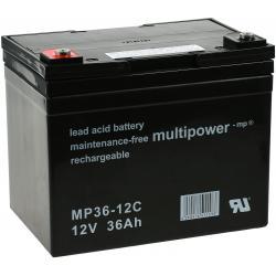 Powery olověná baterie multipower MP36-12C cyklický provoz