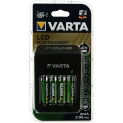Varta Steckerlader / nabíječka s LCD-Anzeige und USB vč. 4x Varta AA-baterie R2U 2100mAh originál
