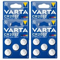 20x VARTA CR2032 DL2032 ECR2032 Lithium Knopfzellen ? 4x 5ks balení pro hodinky, Autoschlüssel & meh