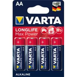 alkalická tužková baterie AA 4ks v balení - Varta Max Tech