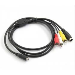 AV kabel pro Sony videokamery (S-Video a 3RCA)