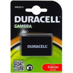 baterie pro DRCE12 pro Canon Typ LP-E12 - Duracell originál