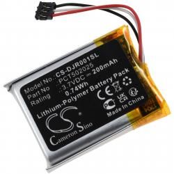 baterie pro Funkmikrofonsystem DJI MIC RX / MIC TX / Typ PCT502025