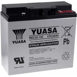 baterie pro golfové vozíky invalidní vozíky obytné vozy elektroskútry 12V 22Ah hluboký cyklus - YUAS