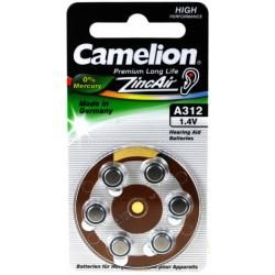 Camelion baterie pro naslouchátko A312/ ZL312 6ks balení originál