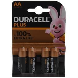 Duracell baterie alkalická tužková AA LR06 1.5V Plus Extra Life 4ks balení originál