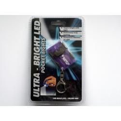 LED přívěsek na klíče s bílou LED