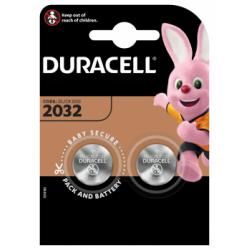 litiový knoflíkový článek Duracell CR2032 DL2032 ED2026 2ks balení originál