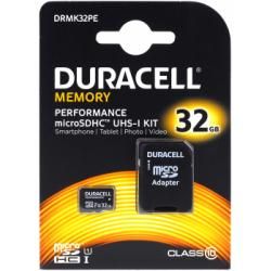 paměťová karta Duracell microSDHC 32GB UHS-I s adaptérem
