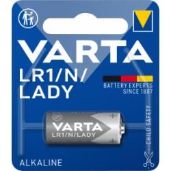 Varta baterie alkalická, LR1 N LADY 1.5V 1ks balení originál