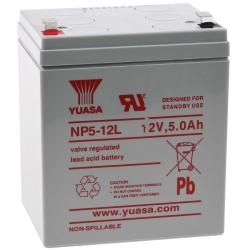 YUASA olověná baterie NP5-12L, nahrazuje NPH5-12 zvýšený výkon originál